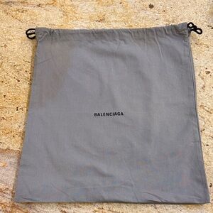 BALENCIAGA GREY DUST BAGS